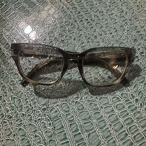 Zayn+Arnette Tie-Dye Smokey Lt and Dk Grey eyeglass/sunglass frames —no lenses